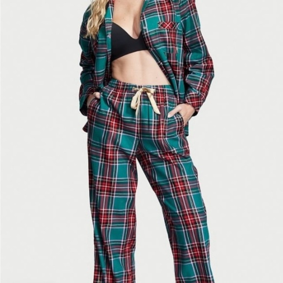 Victoria’s Secret Plaid Women's Sleepwear Pajama Set Size S!!! - Picture 2 of 5